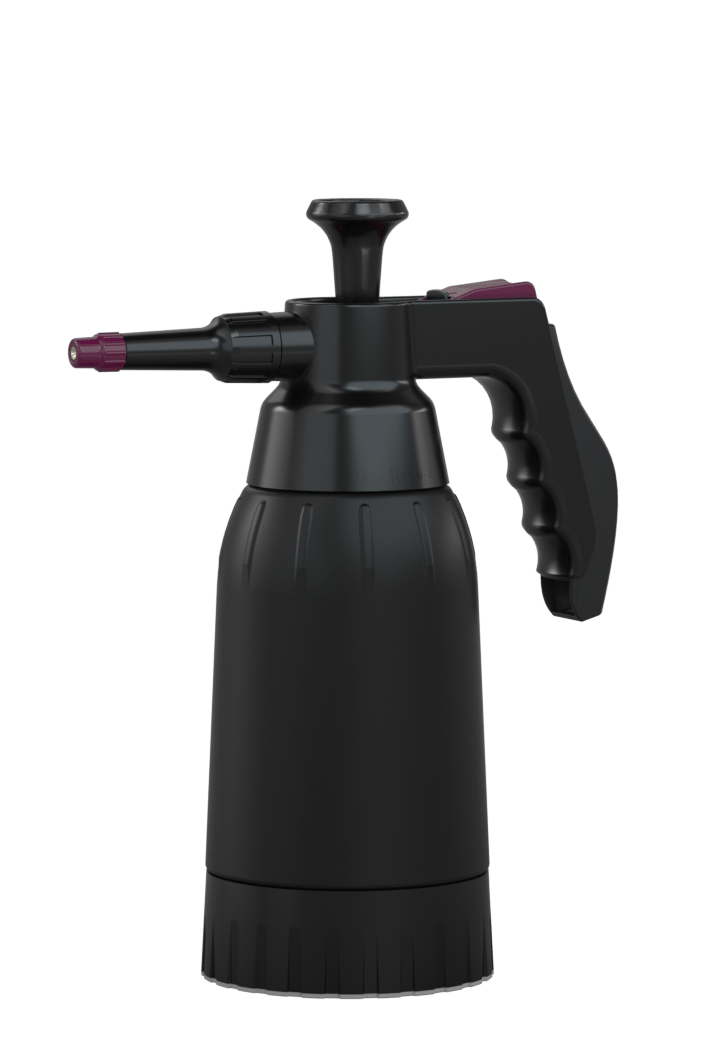 Most resistant sprayer for brake cleaners and aggressive solvents